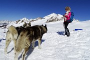 Salita di fine inverno a CA' E PASSO SAN MARCO con neve il 18 marzo 2016 - FOTOGALLERY"